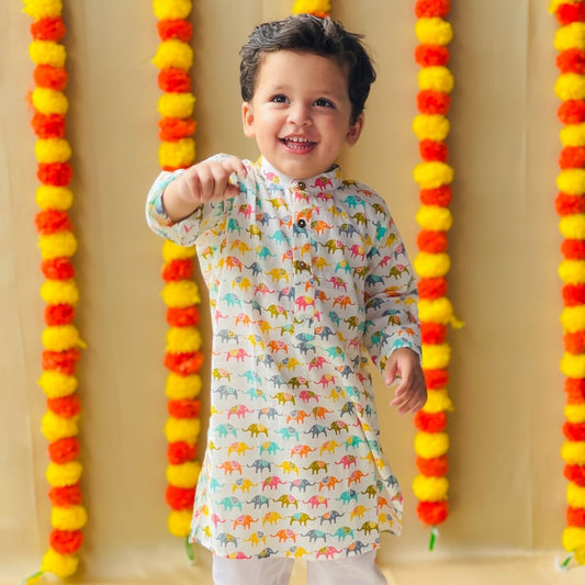 RAINBOW TRUMPY KURTA