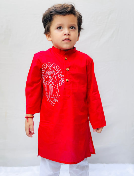 DURGA JI KURTA SET